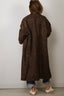 Golden Goose - Jas - W's Cocoon Coat Faded Leopard Jacquard - Bison / Black