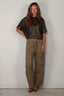 TWP - Blouse - My Newest Mistake Leather - Beetle