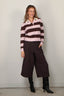 Kujten - Trui - Royce Stripe - Milano Blush