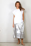 Tibi - Top - Light Weight Sweatshirting Sleeveless Easy Top - White
