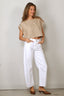 Suzie Kondi - Top - Kori Crop Top Linen - Natural
