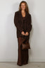 Rotate - Blazer - Oversize Suede - Chocolate Brown