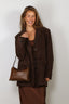 Rotate - Blazer - Oversize Suede - Chocolate Brown