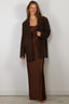 Rotate - Blazer - Oversize Suede - Chocolate Brown