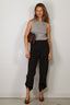 Tibi - Broek - Tech Suiting Mark Trouser - Black