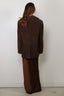 Rotate - Blazer - Oversize Suede - Chocolate Brown