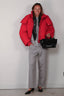 BYLOTTE Studios - Broek - Millie Pants - Grey Melange