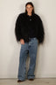 Forte_Forte - Jas - Eco Mongolia Blouson - Notte