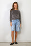 Suzie Kondi - Top - Saba Raglan Heather Velouw - Charcoal Heather