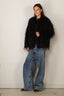 Forte_Forte - Jas - Eco Mongolia Blouson - Notte