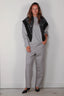 BYLOTTE Studios - Broek - Millie Pants - Grey Melange