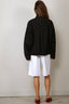 Tibi - Jacket - Recycled Tropical Wool Moto Bomber - Black