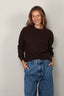 BYLOTTE Studios - Trui - Stevie Knit - Dark Brown