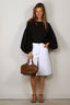 Suzie Kondi - Top - Balon Cotton Poplin - Black
