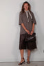 Lisa Yang - Sjaal - Chelsea - Sand / Dark Oak