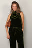 Forte_Forte - Top - Viscose/Silk Velvet Top - Woods