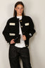 B.B.Wallace - Vest - Goldin - Black / Ecru