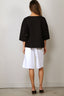 Suzie Kondi - Top - Saria Solid Cotton Poplin - Black