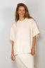 Herskind - T-Shirt - Larsson - Creme