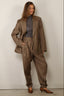 RÓHE - Blazer - Hourglass Shaped Blazer - Desert Brown