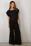 Suzie Kondi - Top - Kori Crop Top Linen - Black
