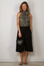 Tibi - Short - Bio Twill Triple Pleat Short - Black
