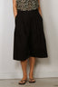 Tibi - Short - Bio Twill Triple Pleat Short - Black