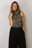 Francoise - Blouse - Susan - Polka Dot Black / Yellow
