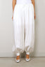 Rotate - Broek - Striped Balloon Pants - Bright White