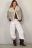 Halfboy - Jacket - Fox Fur - Beige
