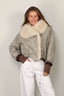 Halfboy - Jacket - Fox Fur - Beige