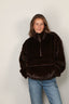 Halfboy - Jacket - Faux Fur Anorak - Dark Brown