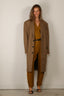 Tibi - Jas - Menswear Tech Twill Tailored Midi Mens Coat - Cedar Multi