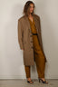 Tibi - Jas - Menswear Tech Twill Tailored Midi Mens Coat - Cedar Multi