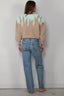 SAGE AND IVY - Sweater - Sigrid - Mint / Camel Light