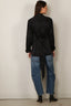 Forte_Forte - Jacket - "The Lotus" Fluid Jacquard Pajama Jacket - Notte