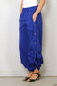 Tibi - Broek - Nylon Snap Pull On Jogger - Blue