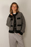 B.B.Wallace - Vest - Frida - Flannel Grey / Black