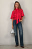 Francoise - Blouse - Alessa - Red