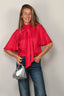 Francoise - Blouse - Alessa - Red