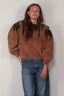 SAGE AND IVY - Sweater - Sigrid - Green / Camel
