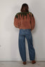 SAGE AND IVY - Sweater - Sigrid - Green / Camel