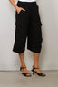 6397 - Broek - Baggy Cropped Cargo - Jet