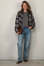 Johny - Vest - Amon Fleece - Grey/Blue