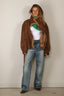 Halfboy - Jacket - Aviator Shearling - Tiger's Eye