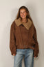 Halfboy - Jacket - Aviator Shearling - Tiger's Eye