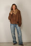Halfboy - Jacket - Aviator Shearling - Tiger's Eye