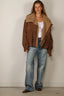Halfboy - Jacket - Aviator Shearling - Tiger's Eye