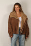 Halfboy - Jacket - Aviator Shearling - Tiger's Eye