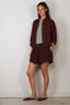Forte_Forte - Blouse - Linen Gauze Embroidered Edges Shirt - Fondant